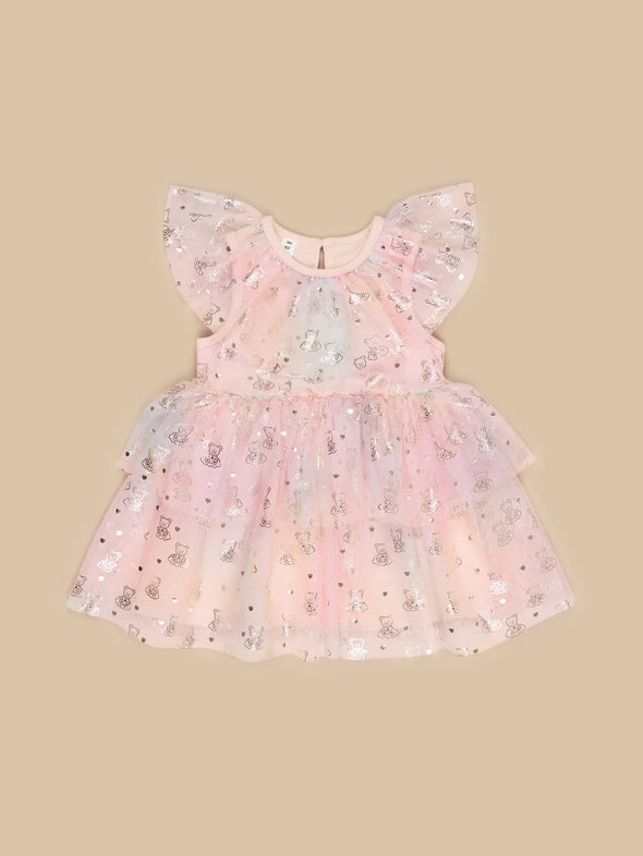 Cloud Bear Tiered Party Dress
