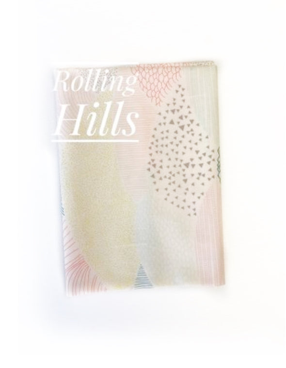 Rolling Hills Handmade Fitted Sheet