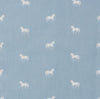Horse Dusty Blue Coverlet