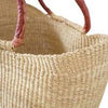 Mini Market Basket Bag- Tan Handles