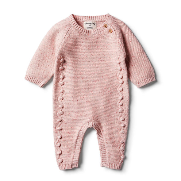 Chilli Fleck Knitted Growsuit