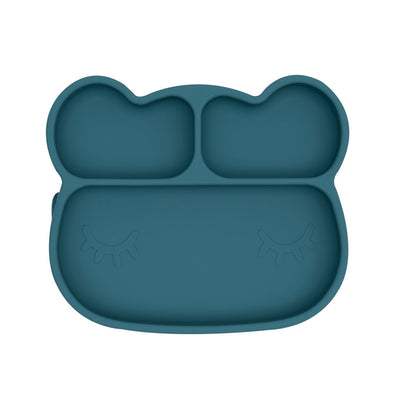 Stickie Plate Blue Dusk Bear