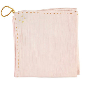 Single Swaddle/ Blanket Pearl Pink