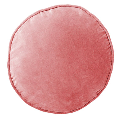 Smokey Pink Velvet Pea Cushion
