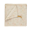 Minako Floral Single Swaddle/ Blanket Golden & Stone