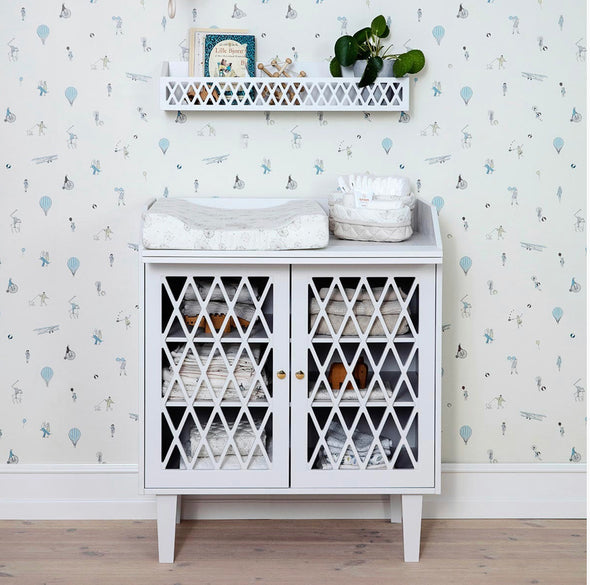 Harlequin Changing Table White (Pre-Order Only)