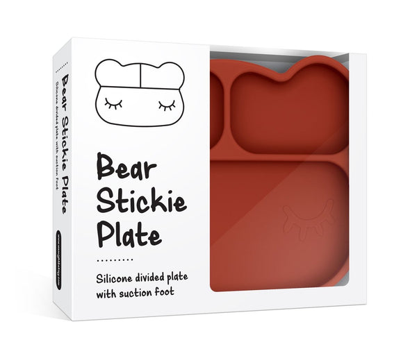 Stickie Plate Rust Bear