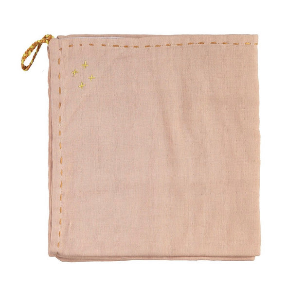 Single Swaddle/ Blanket Peach Blossom