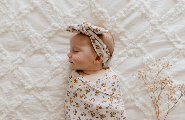 Desert Daisy Jersey Swaddle