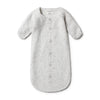 Speckle Knitted Cocoon Sleeper -Grey