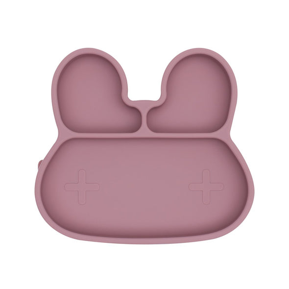 Stickie Plate Dusky Pink Bunny
