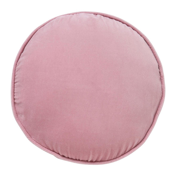 Pink Nectar Velvet Pea Cushion