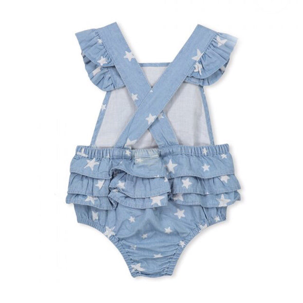 Chambray Star Playsuit