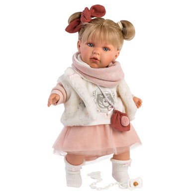 Llorens Spanish Doll - Baby to Mars Julia Pink Crying Doll