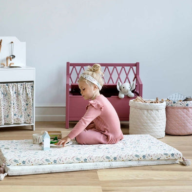 Kids Storage Bench Berry (Pre-Order Only)