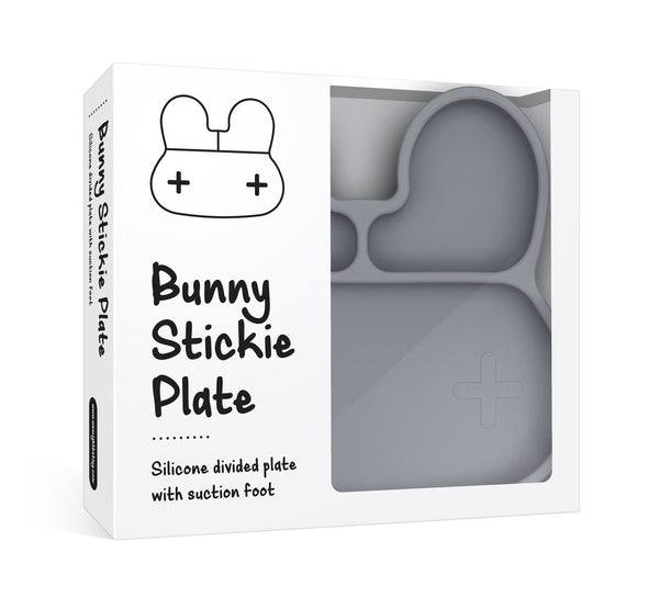 Stickie Plate Dusky Grey Bunny