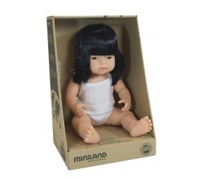 Miniland Asian Girl 38cm Doll
